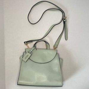Kate Spade Saturday light mint green Leather Purse